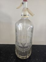 Vintage William Jackson Sunderland Heavy Glass Soda Syphon Dispenser.
