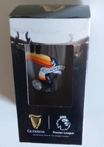BRAND NEW BOXED It's GUINNESS time Toucan Premier League Football Pint Glass M25