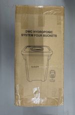 Spider Farmer Deep Water Culture DWC Hydroponic System with 7 Gallon 4 Buckets
