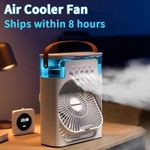2026 Mini Air Conditioning Unit, Portable Conditioner – 3-in-1 WhiteBlack