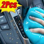 Car cleaning Gel Slime magic mud | Auto Interior | computer Keyboard cleaning