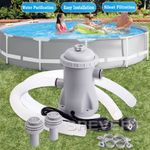 1000Gal Filter Pump For Lay-Z-Spa Garden Swimming Pool Hot Tub 220V UK Plug