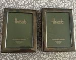 Sterling Silver 925, Picture Frames X 2 From Harrods, London