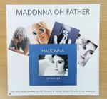 MADONNA DISPLAY CARD Oh Father Original UK  In-Store 1995 PROMO ONLY 12" x 12"