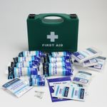 HSE First Aid Kit in a Box 1-10, 20 & 50 Person. - Also Complete Refill Option.
