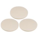 3 Pcs 5 inch Wool Felt Buffing Polishing Pads Flocking Hook & Loop Back