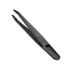 Plastic Tweezer, 4.7" Length Anti-static Slant Tip Pickup Tool 3Pcs