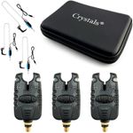 3 Carp Fishing Bite Alarms & Bite Alarms with Volume & Tone Control Carp Fishing