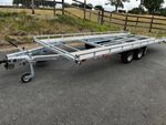 CAR TRANSPORTER BESPOKE/ MADE TO MEASURE/ TWIN AXLE BRAKED TRAILER 