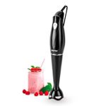 Hand Blender Food Collection Mixer with SS Blades 180W Anti-Splash Black
