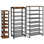HOOBRO Shoe Rack Shoe Storage Bookshelf Hallway Storage Adjustable Shoe Shelf