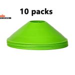10Pcs Cone Set Football Training Equipment for Kid Pro Disc Cones Agility Exerci
