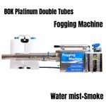 Double Tubes Fog Machine Disinfection Pulse Type Water Mist Smoke 80K Platinum