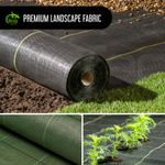 Weed Control Fabric Ground Cover Membrane Super Heavy Duty Garden Landscape Mat