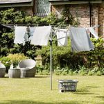 Home 50m 4 Arm Rotary Airer