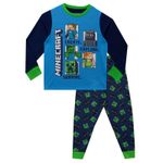 Minecraft Pyjamas Kids Boys 5 6 7 8 9 10 11 12 13 Years Nightwear Sleepwear PJs
