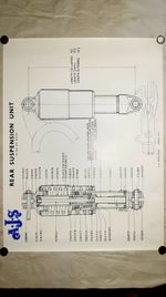 AJS & Matchless Jampot Cutaway Wall Poster (Pre Owned)