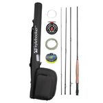 Kylebooker Fly Fishing Rod & Reel Combo  Fly Line Backing Kit