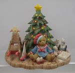 Cherished Teddies #104054 Graham Spread Holiday Cheer 2002 Limited Edition