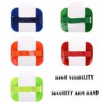 High Visibility Security Arm Band ID Badge Card Holder SIA Armband