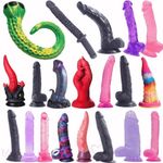 Dildo Sex Toy Suction Cup Realistic 5-6-7-8-9+ Inch Small/Big/Large/XL Real Feel