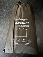 Snugpak Stasha G2 Tarp Basha 2.44m x 1.63m Wild Camping Bivvy Green