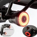 ROCKBROS Smart Rear Lights Bike Tail Lights Brake Sensor Taillight USB Rainproof