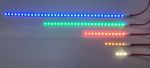 LED 5mm (rare) Strip Light Model Kit, PP3 Battery+Holder+Switch