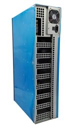 GPU Mining Rig Intel Celeron G4840 4GB DDR3 8x PCIe GPU Slot 2400W PSU *No Drive