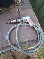 Old Vintage Ingersoll Rand Air Drill 1/2" Barn Find
