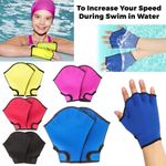 Webbed Gloves Adults Swim Training Diving Men Women Fitness Duck Paddling Glove