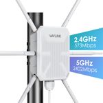 AX3000 WiFi Mesh Extender Long Range Outdoor WiFi 6 Access Point Repeater PoE