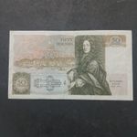 1981-1988 BRITISH SOMERSET £50 FIFTY POUNDS SIR CHRISTOPHER WREN NOTE
