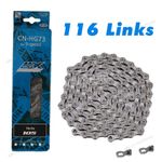 HG73 116 Link Bicycle Chain for SHIMANO 9 Speed 18/27Speed Mountain Road Bike