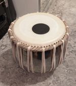 Tabla 5kg Chromed Copper Bayan 9.5" Professional Musical Instrument Collection