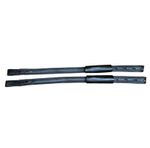 Dressage Stirrup Leathers - Non-Stretch T Bar Webbers  S-25”/M-28”/L-32” - Black