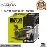 UPOL Raptor Tintable Truck Bed Liner Kit 3.8L - Tough Coating, 4 Bottles