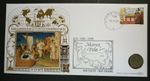 Benham Millennium Countdown Coin Cover Marco Polo Unidentified Coin
