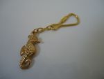 SEAHORSE BRASS KEYRING A NEW GIFT Nautical Gift Royal Navy Key Ring
