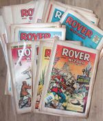 THE ROVER COMICS x 27 different issues from 1968 - Full list below (RefY246)