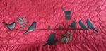 Metal Decorative Bird Figurines  Used