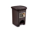 Elegance Trash Can 6 Liters Moka Brown Stefanplast