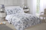 Bedspread Set 3Pcs Quilted Patchwork Bedspread Double King Single Bed Wordsworth