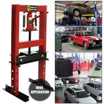 6 Ton Heavy-Duty Hydraulic Bench Press Machine Workshop Garage Bearing Standing