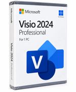 Microsoft Visio Professional 2024 Box Sealed (Windows 10/11)