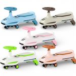 RYDR Music Swing Car Ride on With LED Wheels Wiggle Car Lightup Steering 2+