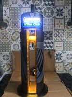 Stunning Guinness Extra Cold Beer Pump Pub Bar Collectable Lights Up