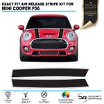 Bonnet Pin Stripe Exact OEM Fit Air Release Vinyl Fits Mini Cooper S JCW F56