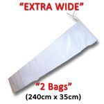 Pair XL Marquee Pole Storage Bags - Gazebo Tent Caravan Awning - Pole Store Bags