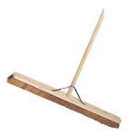 36 Inch Soft Brush Natural Coco Bristle Broom Buy 5+ Brooms Get 10% Off